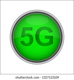 5th generation technology, volume button labeled 5G