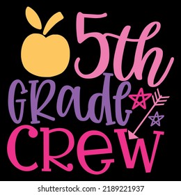 5th Grade Crew - Education T-shirt