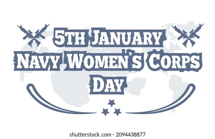 5th January Navy women Corps Day