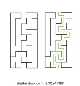 5 x10 de tamaño rectangular vectorial con solución