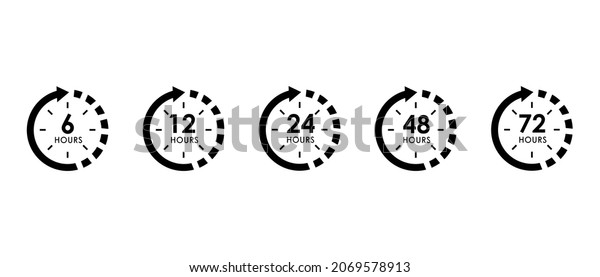 6-12-24-48-72-hours-stock-vector-royalty-free-2069578913-shutterstock