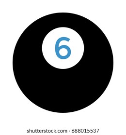 6 ball icon