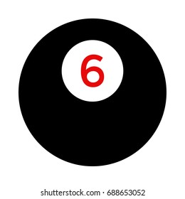 6 ball icon