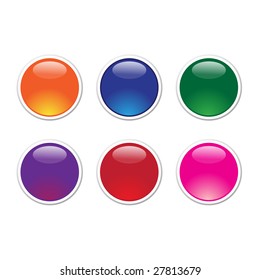 6 circle buttons
