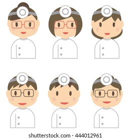 6 Dentists, men and women