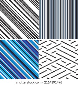 6 different vector patterns in the same package(eps). One pattern is paid and 5 are free (white dividing lines)