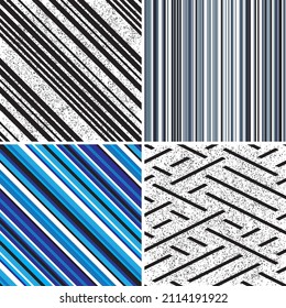 6 different vector patterns in the same package(eps). One pattern is paid and 5 are free (white dividing lines)