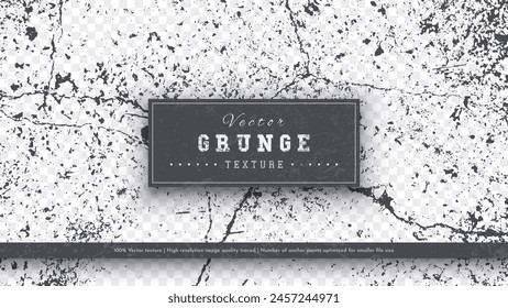 6 Texturas Grunge Crack. Fondo de Vector. Agregar estilo y desgaste de Antiguas a Ilustraciones y Objetos. Vector eps 10.