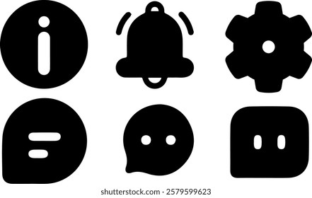 6 icon for application app design