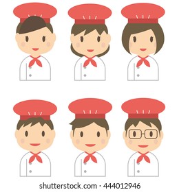 6 licensed cooks in a red hat