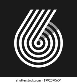 6 Logo Line Design Vector