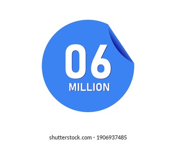 6 Million Texts On The Blue Sticker