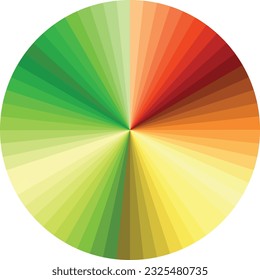 6 monochrome color pattern, vector illustration.