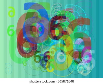 6 Number elements idea