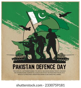 6 de septiembre Día de la Defensa de Pakistán