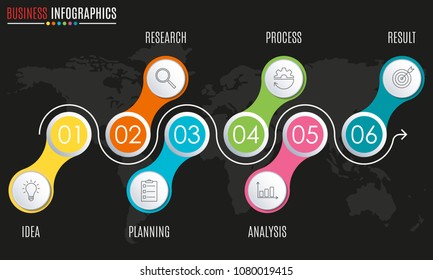 30,716 Infographics timeline six Images, Stock Photos & Vectors ...