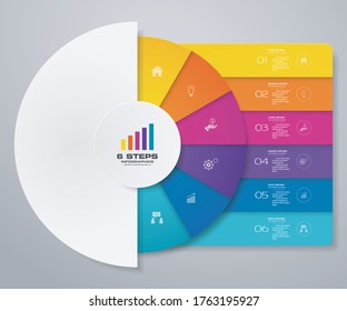 6 pasos para el diseño de gráficos de infografías. Para presentación de datos.