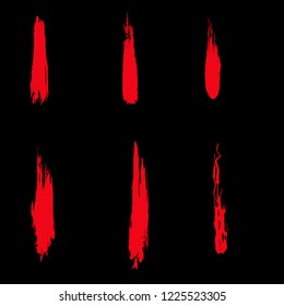 6 tilaks set vectoriales.