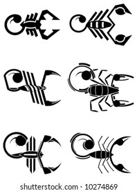 6 vector signs of scorpion