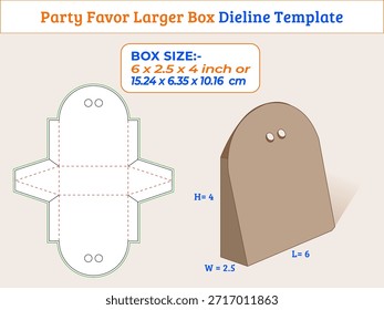 6 x 2,5 x 4 Zoll Patry bevorzugen größere Box