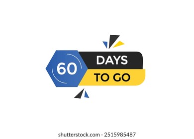 60 días para ir, icono, stile, temporizador, cuenta regresiva, reloj, tiempo, fondo, Plantilla, 60 días para ir, cuenta regresiva, pegatina, Anuncio izquierdo, negocio, venta, Botón de etiquetas

