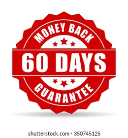60 days money back guarantee icon