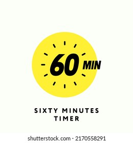 60 Minute Oven Timer Sticker 