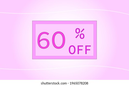 60 percent discount pink squares mothers day for offers and promotions