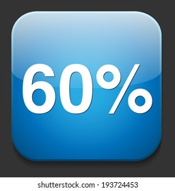 60 percent icon