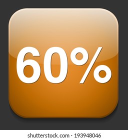 60 percent icon