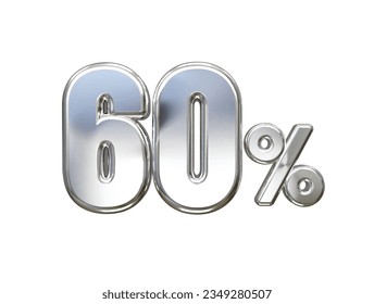 60 % Rabatt auf den Vektortexteffekt 3D-Rendering von Gold