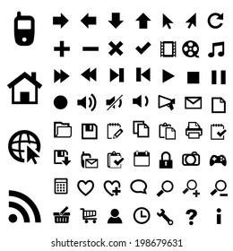 60 Universal Outline Icons For Web and Mobile.