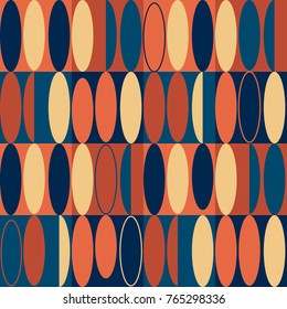 A 60s era Scandinavian seamless repeat pattern.