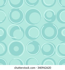 60s inspired, Seamless background with simple shapes, retro design