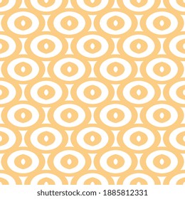 60s motif cute baby pattern throwback mid century geometric ornament. Minimalist background simple geo all over print block for kids fashion textile, towel, shirt fabric, interior wallpaper, cards.