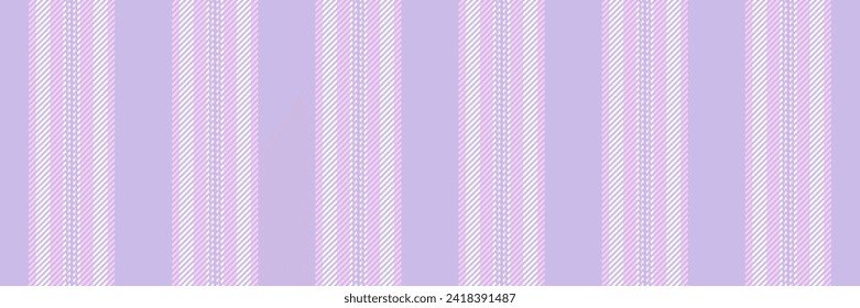 60s textile stripe vertical, customizable lines fabric seamless. Random background vector pattern texture in light and white color.