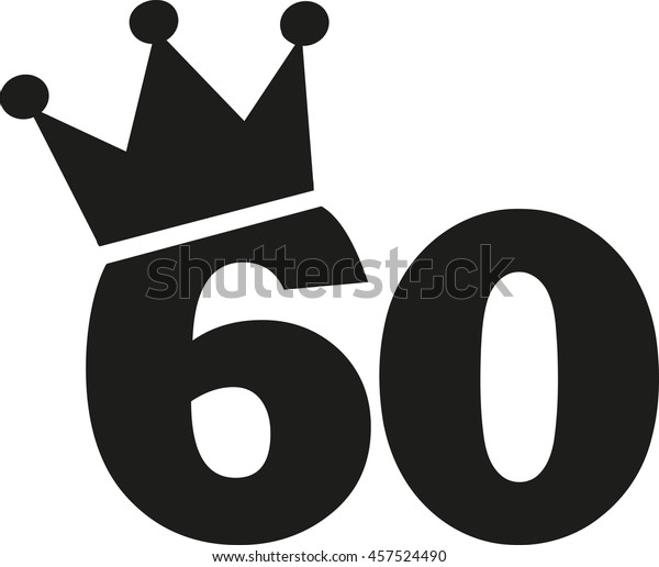 Download 60th Birthday Number Crown Stock Vector (Royalty Free ...