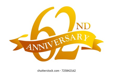62 Ribbon Anniversary 