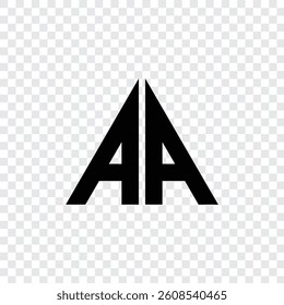 65 a logo  letter triangle geometric educational alphabet word A A