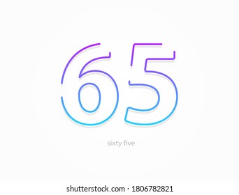 Number65 Images, Stock Photos & Vectors | Shutterstock