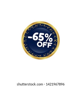 -65 percent OFF special offer - glossy button