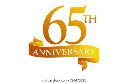 65 Ribbon Anniversary 