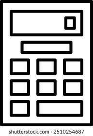 659 - Calculator Vector Icon Design