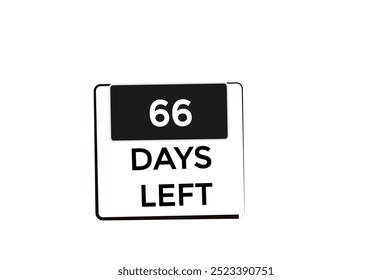 66 días restantes, icono, estilo, temporizador, cuenta regresiva, reloj, tiempo, fondo, Plantilla, 66 días restantes cuenta regresiva, pegatina, Anuncio izquierdo, negocio, venta, Botón de etiquetas
