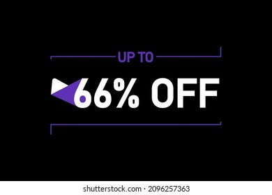 Up to 66% off, Up to 66% Discount, label sign up to 66% off, Banner Add, Special Offer add
