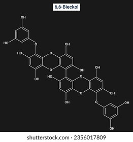6,6'-Bieckol es una clorotanina tipo eckol que se encuentra en las algas marrones Ecklonia cava y Ecklonia stolonifera.