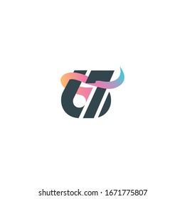 67 Number Logo Template Design