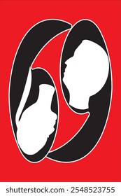 69 é uma posição sexual em que duas pessoas têm a boca nos genitais uma da outra (sexo oral), realizada com parceiros ao mesmo tempo. Suas posições são moldadas como os números 6 e 9.