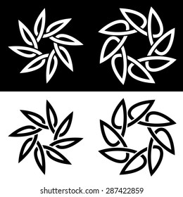 6-point knot vector illustration for your design