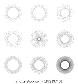 6-sided elements for various types of design needs 